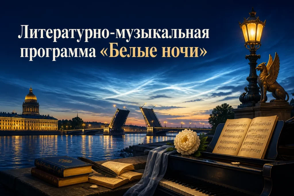 Литературно-музыкальная программа «Белые ночи»
