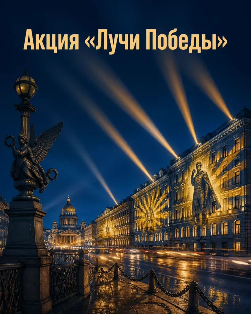 Акция «Лучи Победы»