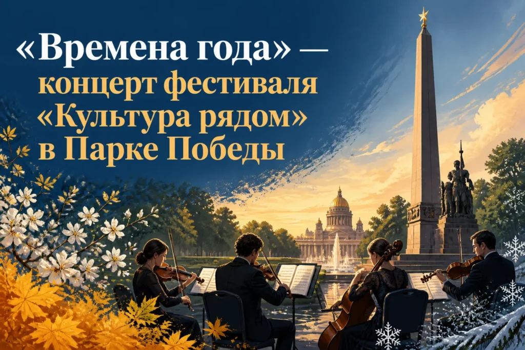 «Времена года» — концерт фестиваля «Культура рядом» в Парке Победы