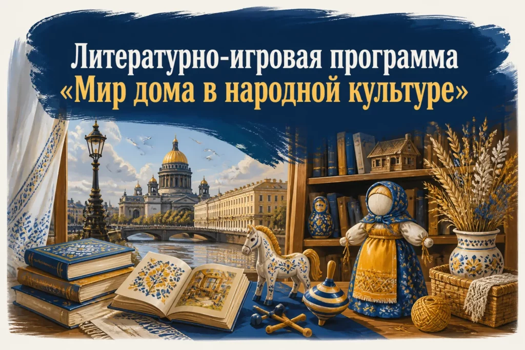 Литературно-игровая программа «Мир дома в народной культуре»
