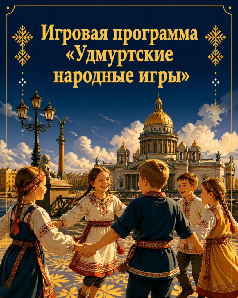 Игровая программа «Удмуртские народные игры»