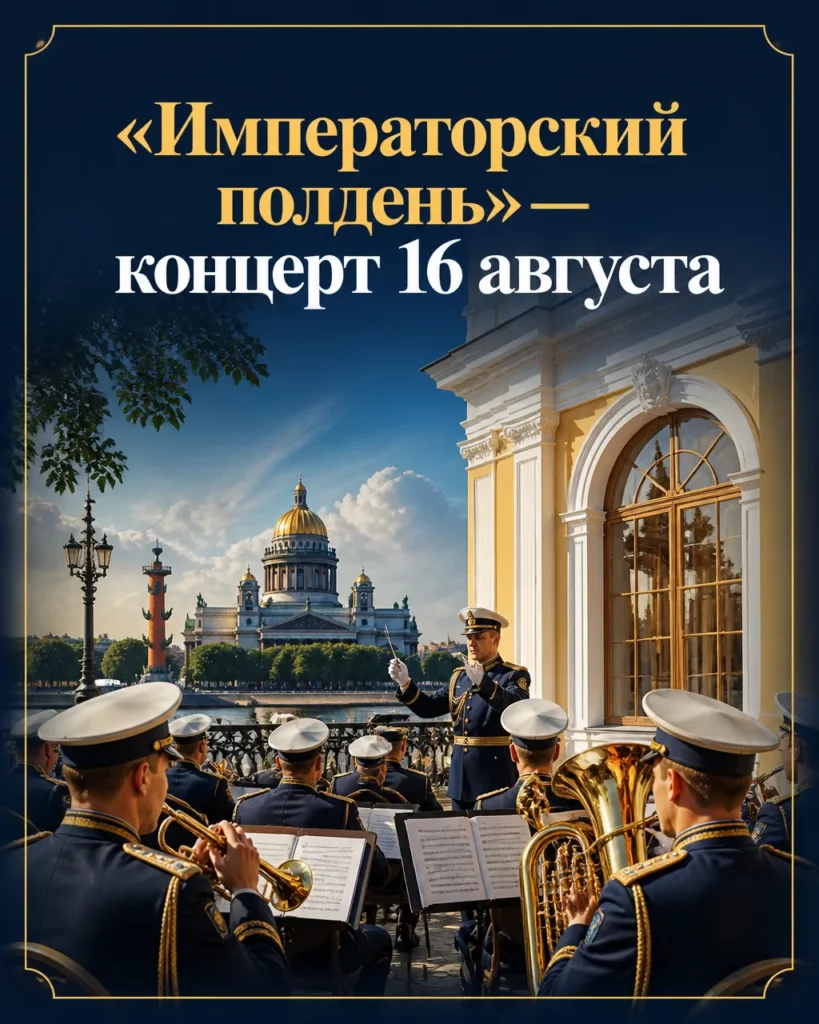 «Императорский полдень» — концерт 16 августа
