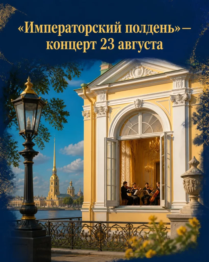 «Императорский полдень» — концерт 23 августа