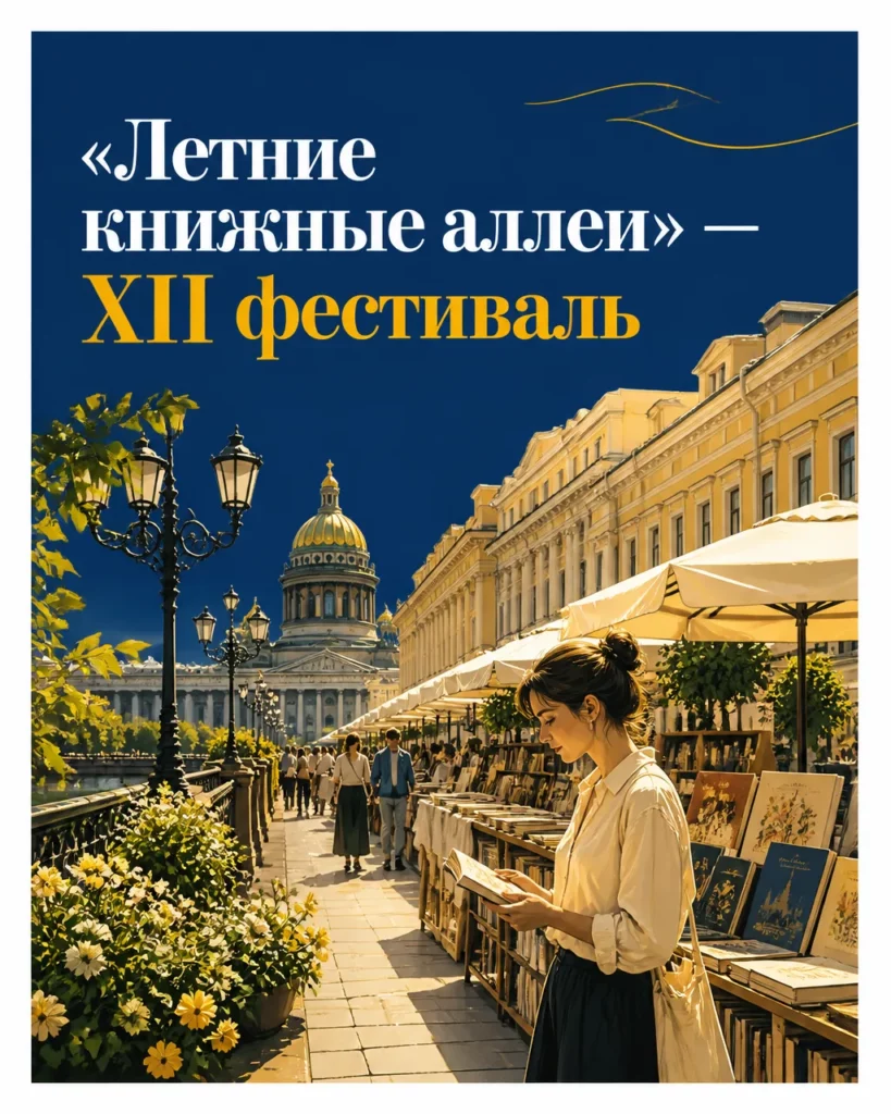 «Летние книжные аллеи» — XII фестиваль