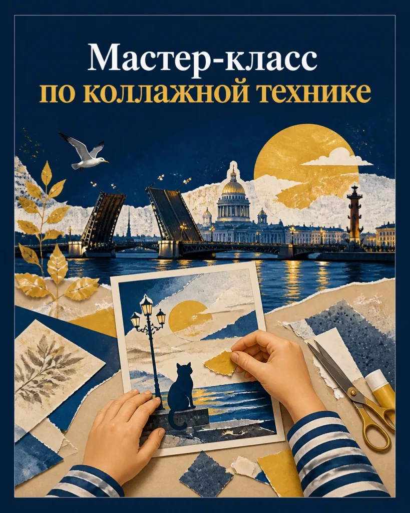 Мастер-класс по коллажной технике