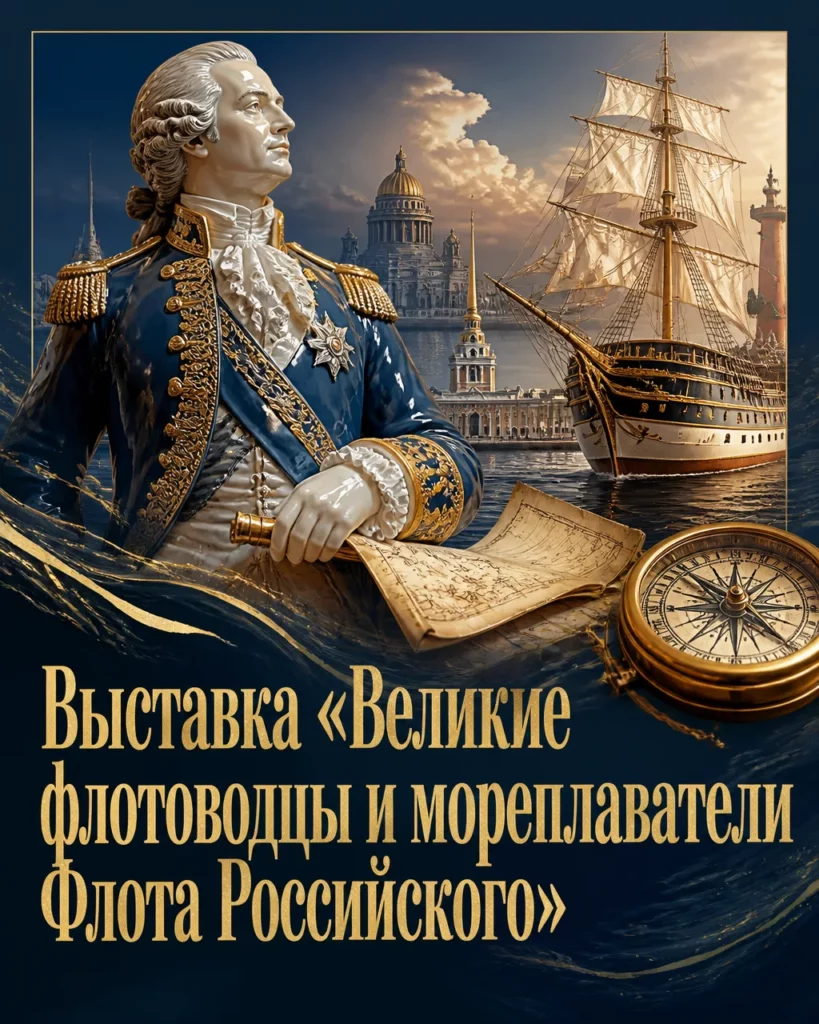 Выставка «Великие флотоводцы и мореплаватели Флота Российского»