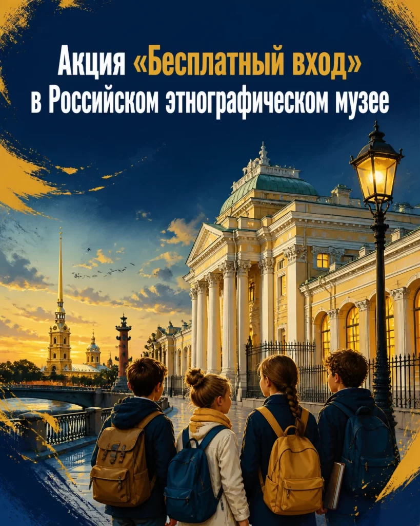 Акция «Бесплатный вход» в Российском этнографическом музее