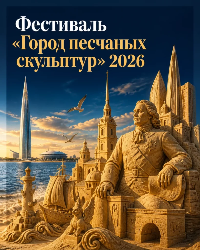 Фестиваль «Город песчаных скульптур» 2026