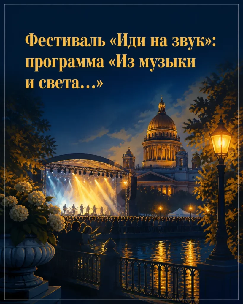 Фестиваль «Иди на звук»: программа «Из музыки и света…»