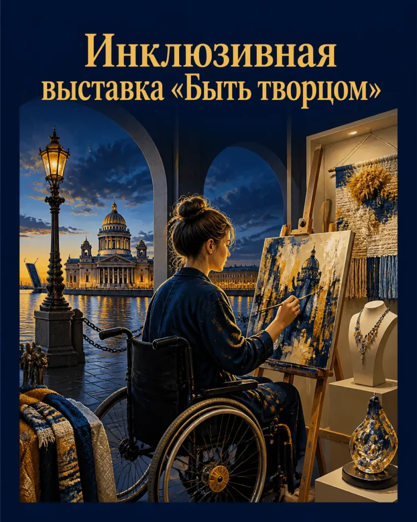 Инклюзивная выставка «Быть творцом»