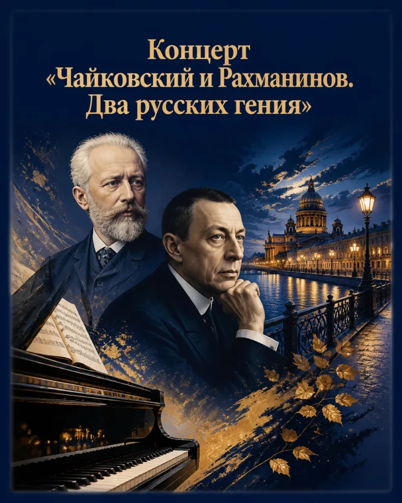 Концерт «Чайковский и Рахманинов. Два русских гения»