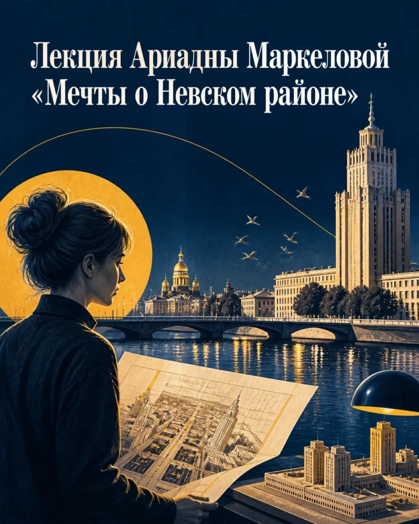 Лекция Ариадны Маркеловой «Мечты о Невском районе»