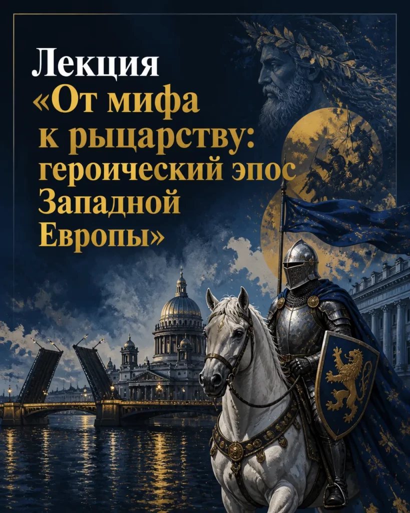 Лекция «От мифа к рыцарству: героический эпос Западной Европы»