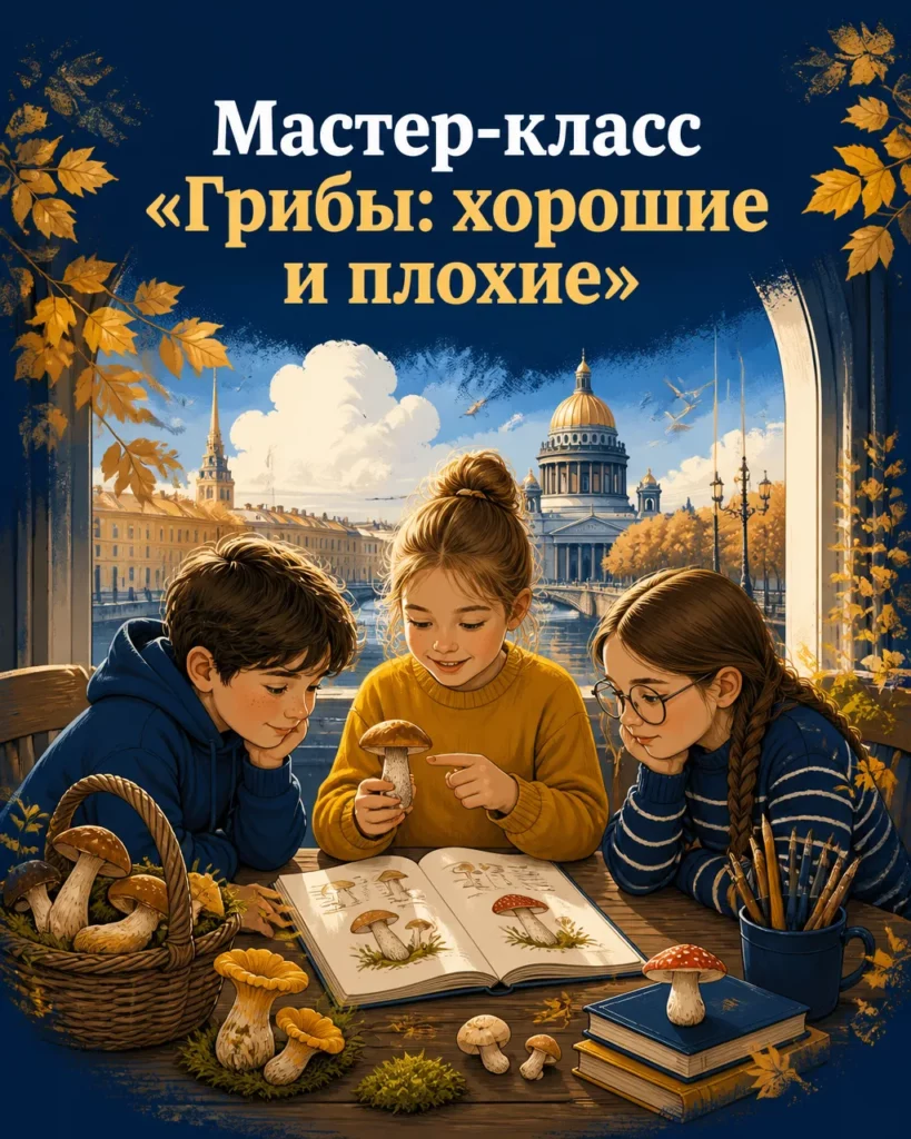 Мастер-класс «Грибы: хорошие и плохие»