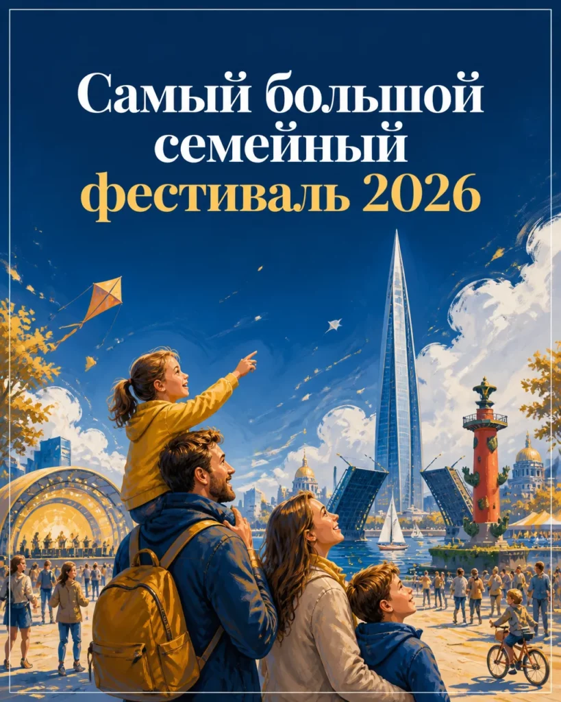 Самый большой семейный фестиваль 2026