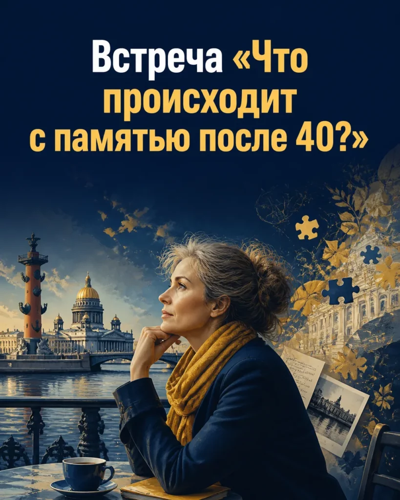 Встреча «Что происходит с памятью после 40?»