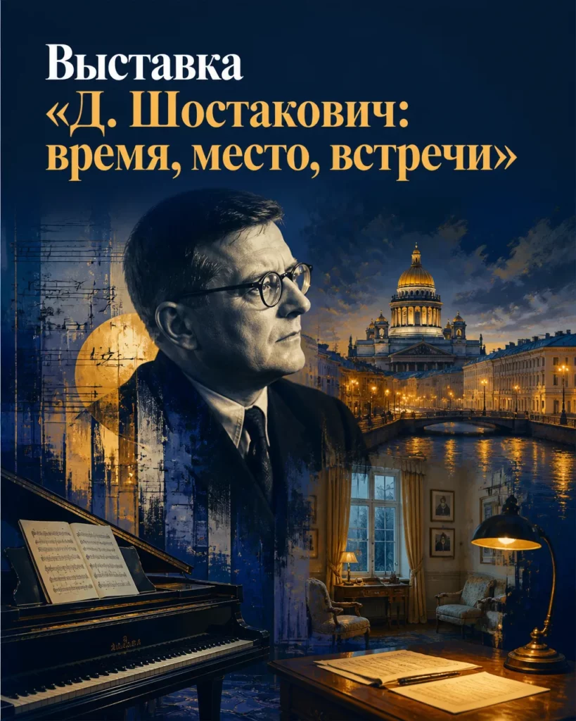 Выставка «Д. Шостакович: время, место, встречи»