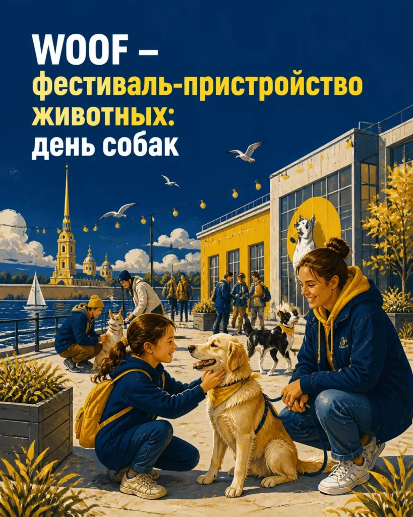 WOOF — фестиваль-пристройство животных: день собак