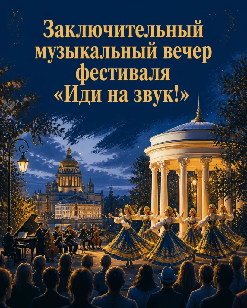 Заключительный музыкальный вечер фестиваля «Иди на звук!»