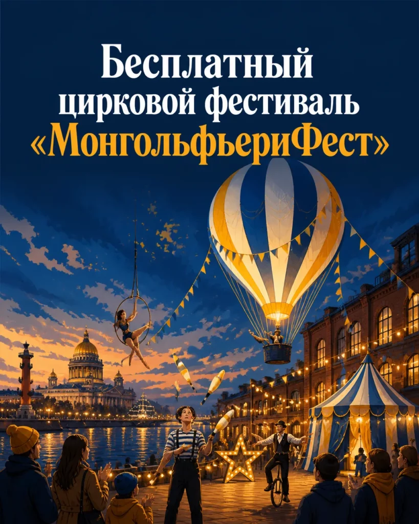 Бесплатный цирковой фестиваль «МонгольфьериФест»