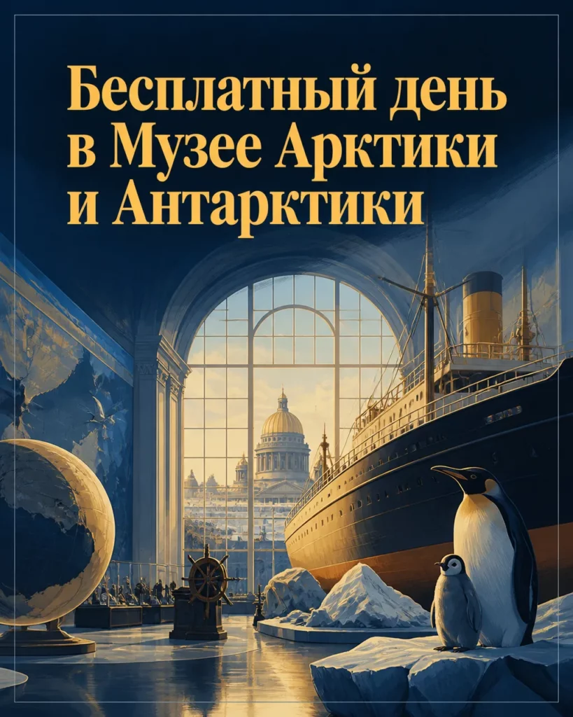 Бесплатный день в Музее Арктики и Антарктики