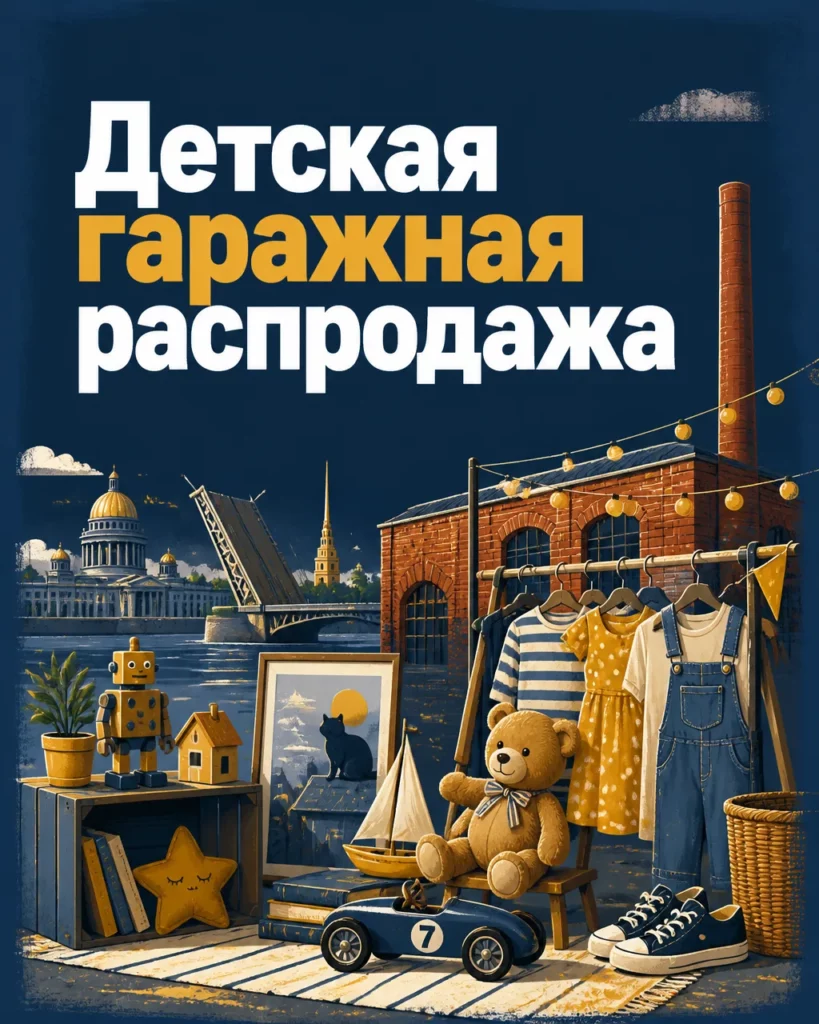 Детская гаражная распродажа