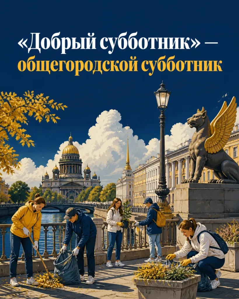 «Добрый субботник» — общегородской субботник