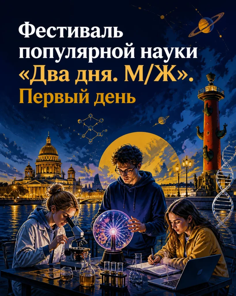 Фестиваль популярной науки «Два дня. М/Ж». Первый день