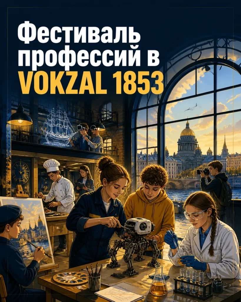 Фестиваль профессий в VOKZAL 1853