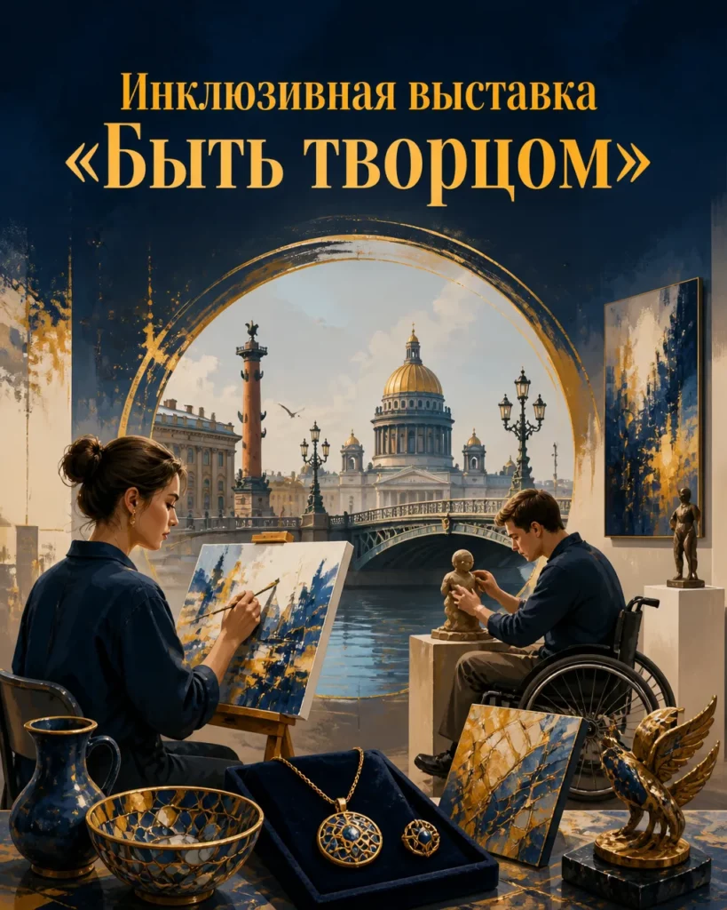 Инклюзивная выставка «Быть творцом»