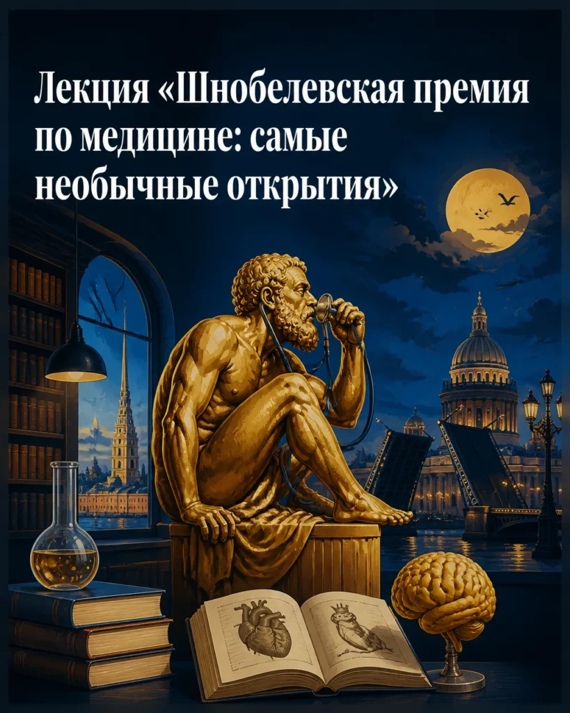 Лекция «Шнобелевская премия по медицине: самые необычные открытия»