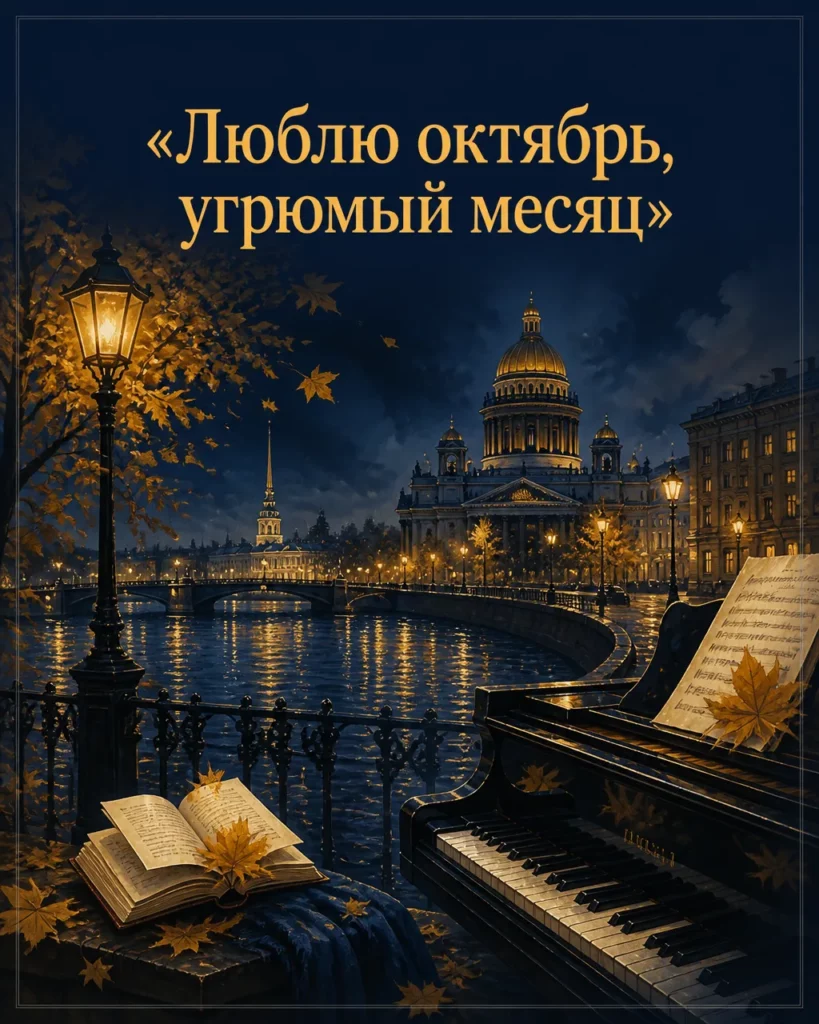«Люблю октябрь, угрюмый месяц»