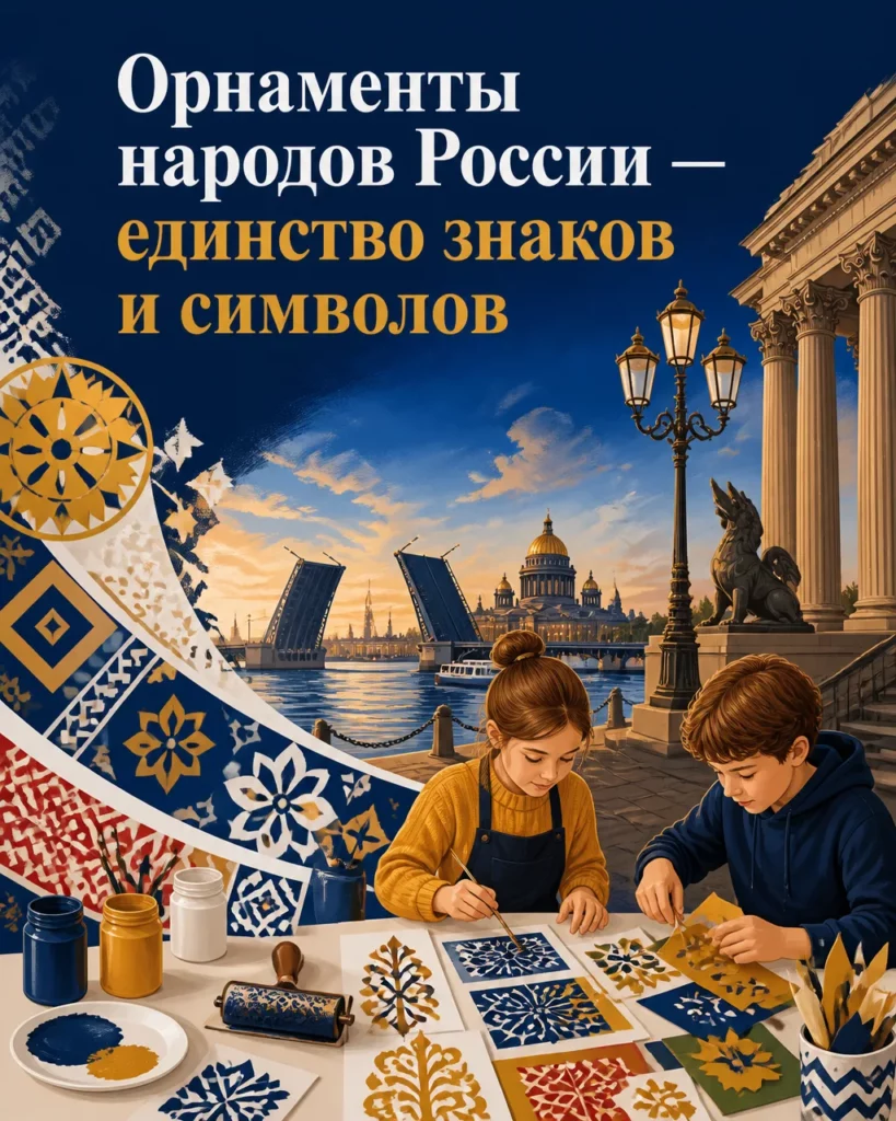 Орнаменты народов России — единство знаков и символов
